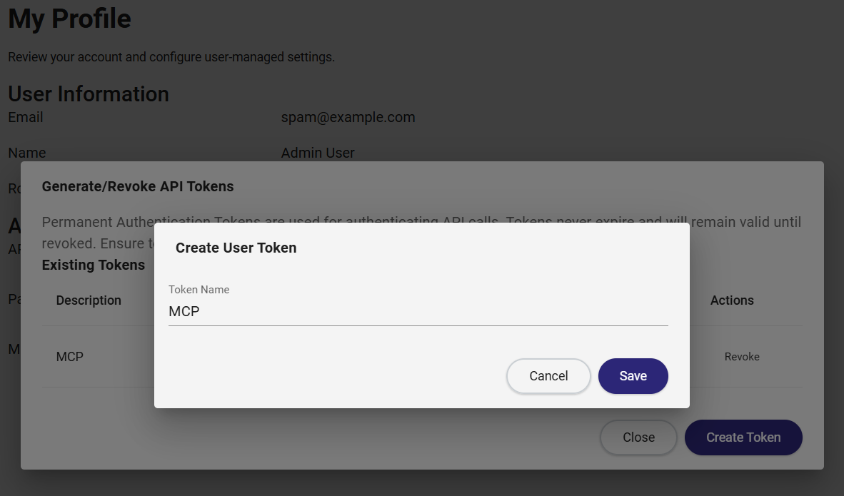 BloodHound API key creation step 2